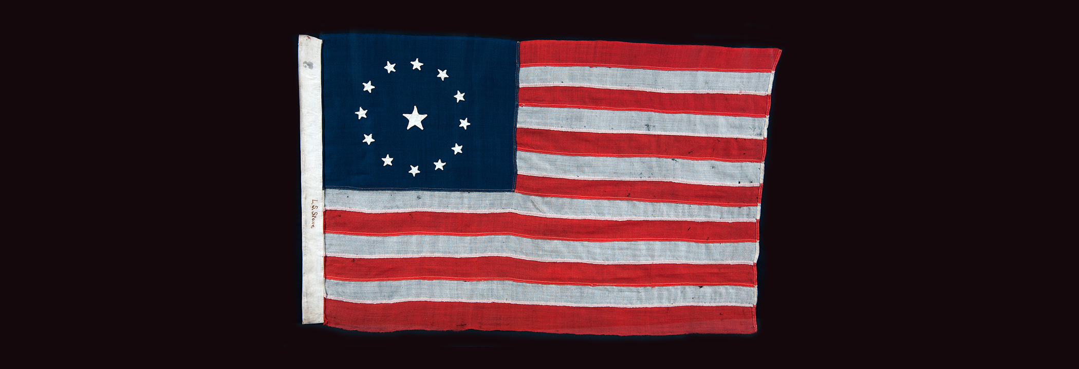26 Star American Flag..James K Polk Campaign Flag..1844 