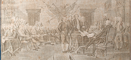 John Trumball’s “Declaration of Independence”: 1826