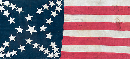 Kansas Statehood Civil War Flag: 1861-1863